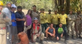 Turista que sumiu ao fazer trilha com amigas é encontrada na Chapada dos Veadeiros